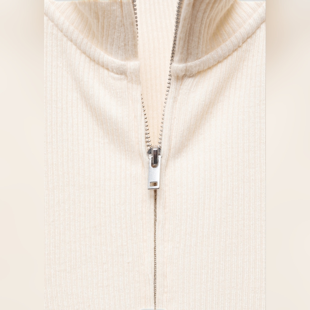 MANGO Zip-up Top - Picture 4 of 6